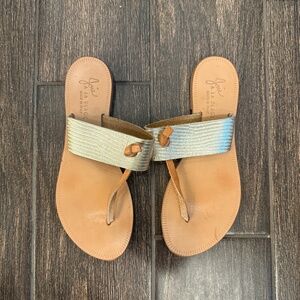 Joie gold sandals